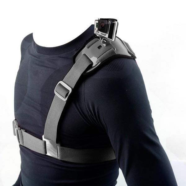 Shoulder Strap Mount Chest Harness Belt Adapter For SJCAM/ Gopro