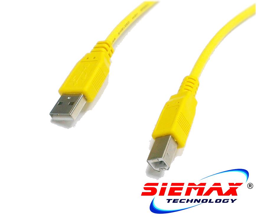 SIEMAX 1.5 Meter USB 2.0 High Speed  Printer Cable