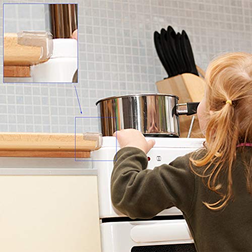 Impact Absorbent Corner Guards 24-Pack Corner Protectors for Baby Safety from Table Corners Cabinet Corner Cushion for Childproof SIENON-Clear Edge Bumpers High Resistant Furniture Corner Bumper