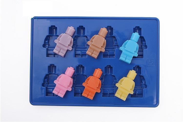 Silicone Small LEGO Man Ice / Jelly (end 8/20/2019 12:15 AM)