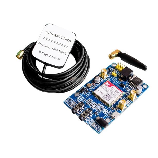 SIM808 GSM GPRS GPS Development Board IPX SMA with Antenna for Arduino
