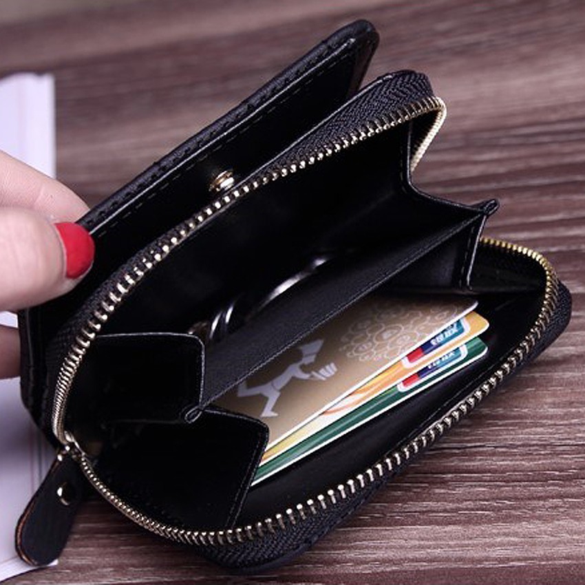 Simple Kateni short wallet Beg Phone Dompet Women Pouch Purse