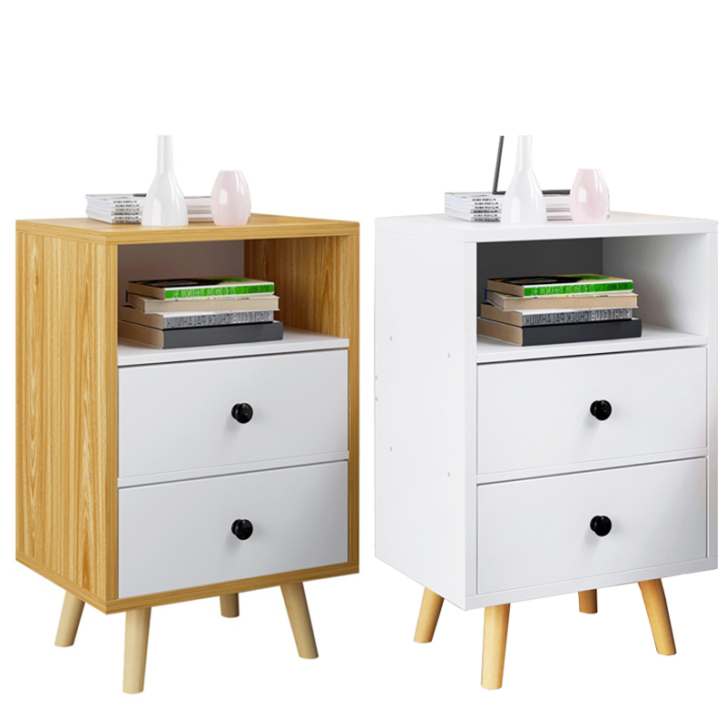 Simple Stylish Bedside Table Side Cabinet Small Locker A1276