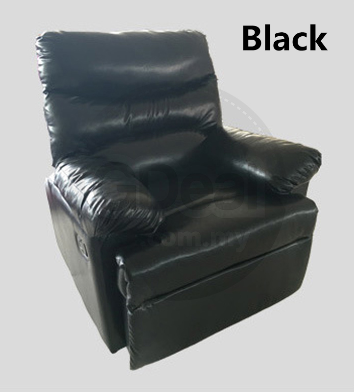 Single Seat Sofa Leather Recliner Chair Lounge