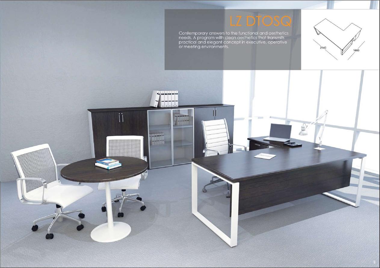 Single Workstation with (Table & Cabinet) 2