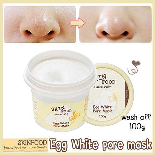 Korean egg white mask