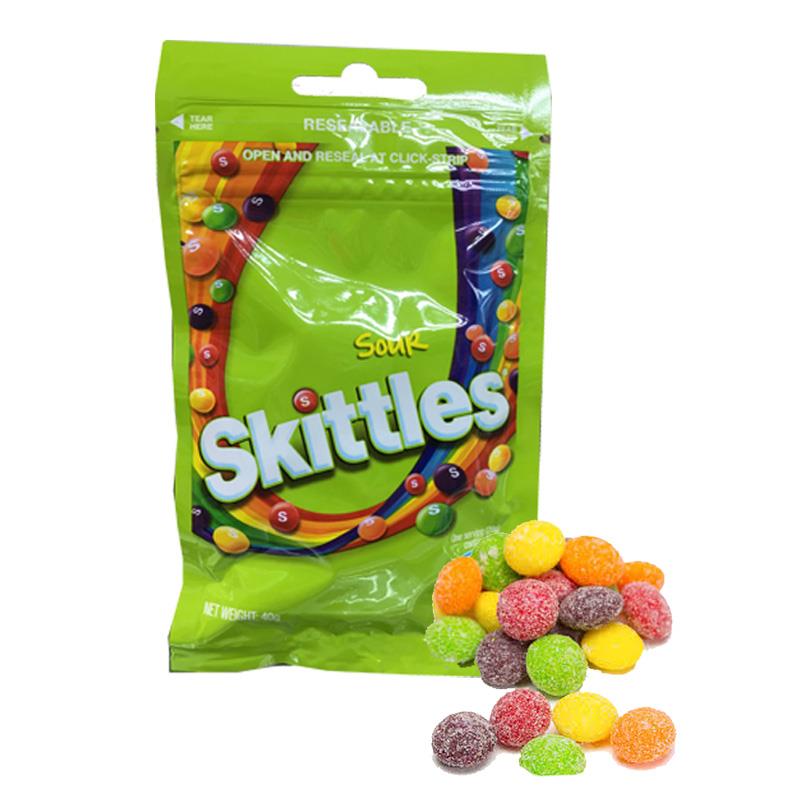 Image result for Wrigley Skittles Sours 40g