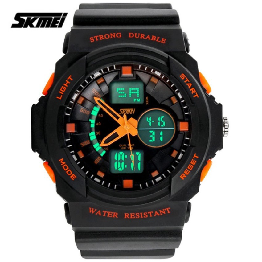 SKMEI 0955 Men's LED Analog Digital Alarm Sport Watch