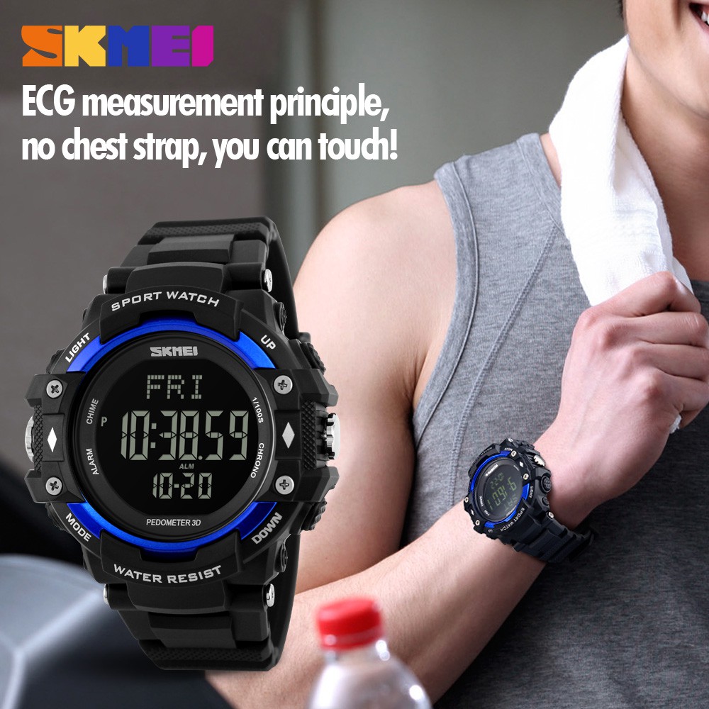 skmei heart rate monitor watch