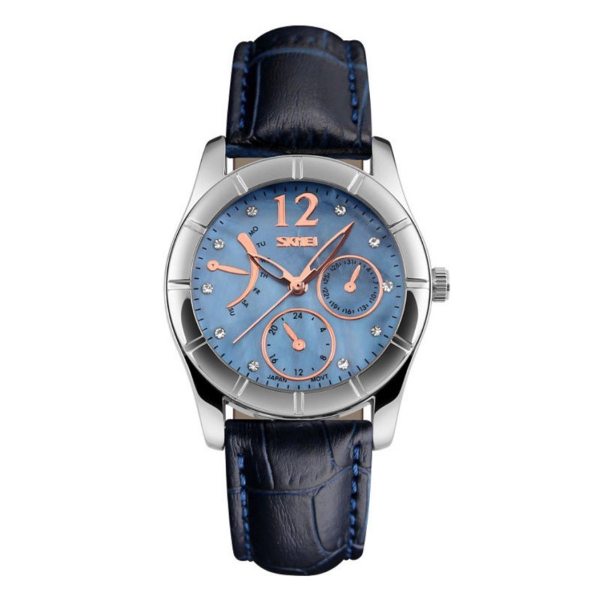 SKMEI 6911 Ladies's Fashion Elegant Quartz Leather Strap Watch