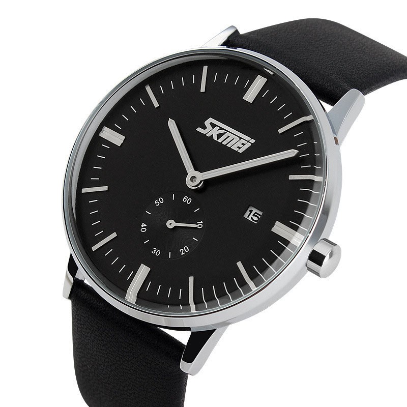 SKMEI 9083 Ladies's Fashion Elegant Genuine Leather Strap Watch