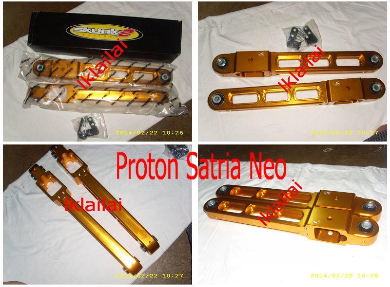 SKUNK2 Rear Lower Arm Bar Proton Satria/Wira/Persona/Gen2/Waja
