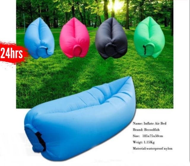 Sleeping Bag Air Inflatable Lamzac Air Portable Lazy Sofa Lounge Outdoor fold