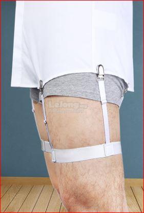 Non Slip-Buckle Clip-No Wrinkle-Keep Shirt Stay Tuck-Suspender Garter