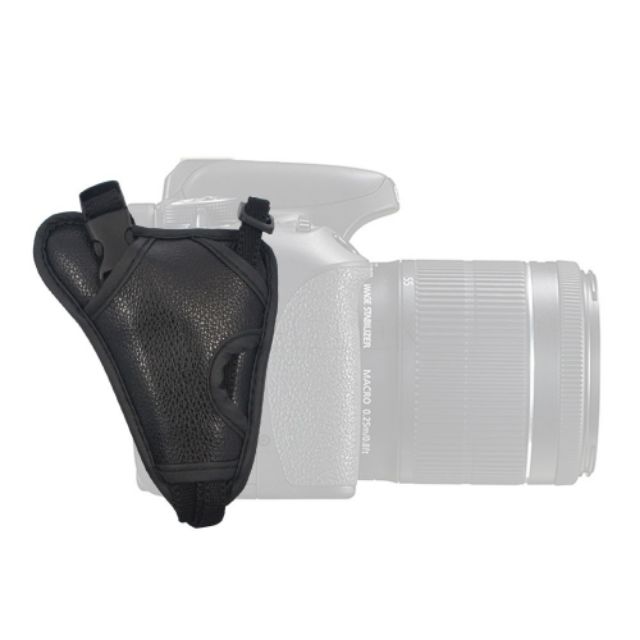 SLR/DSLR Camera Grip Hand Strap PU Leather Soft Wrist Strap Grip for Nikon Can