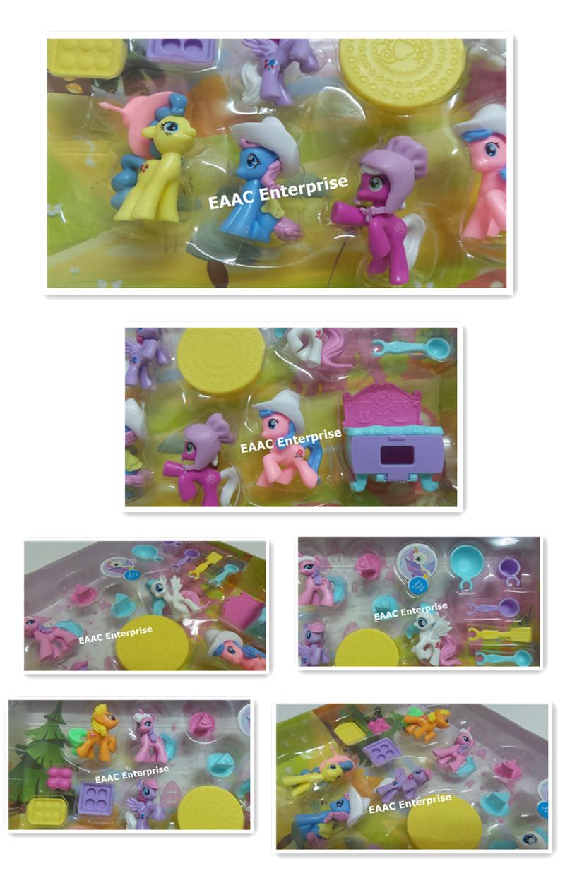 Small and Cute My Little Pony 8 in 1 Doll sets