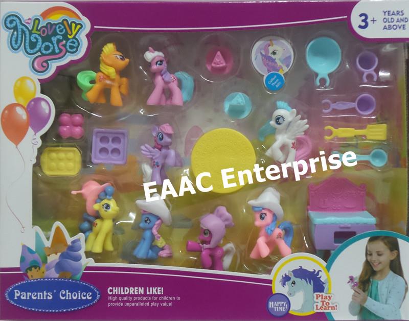 Small and Cute My Little Pony 8 in 1 Doll sets