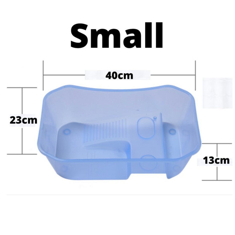 Small Turtle Tank With Plastic Cover / Lid - Green Colour