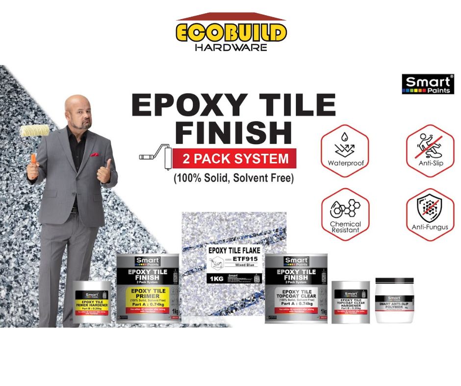 Smart Epoxy Tile Finish Complete set