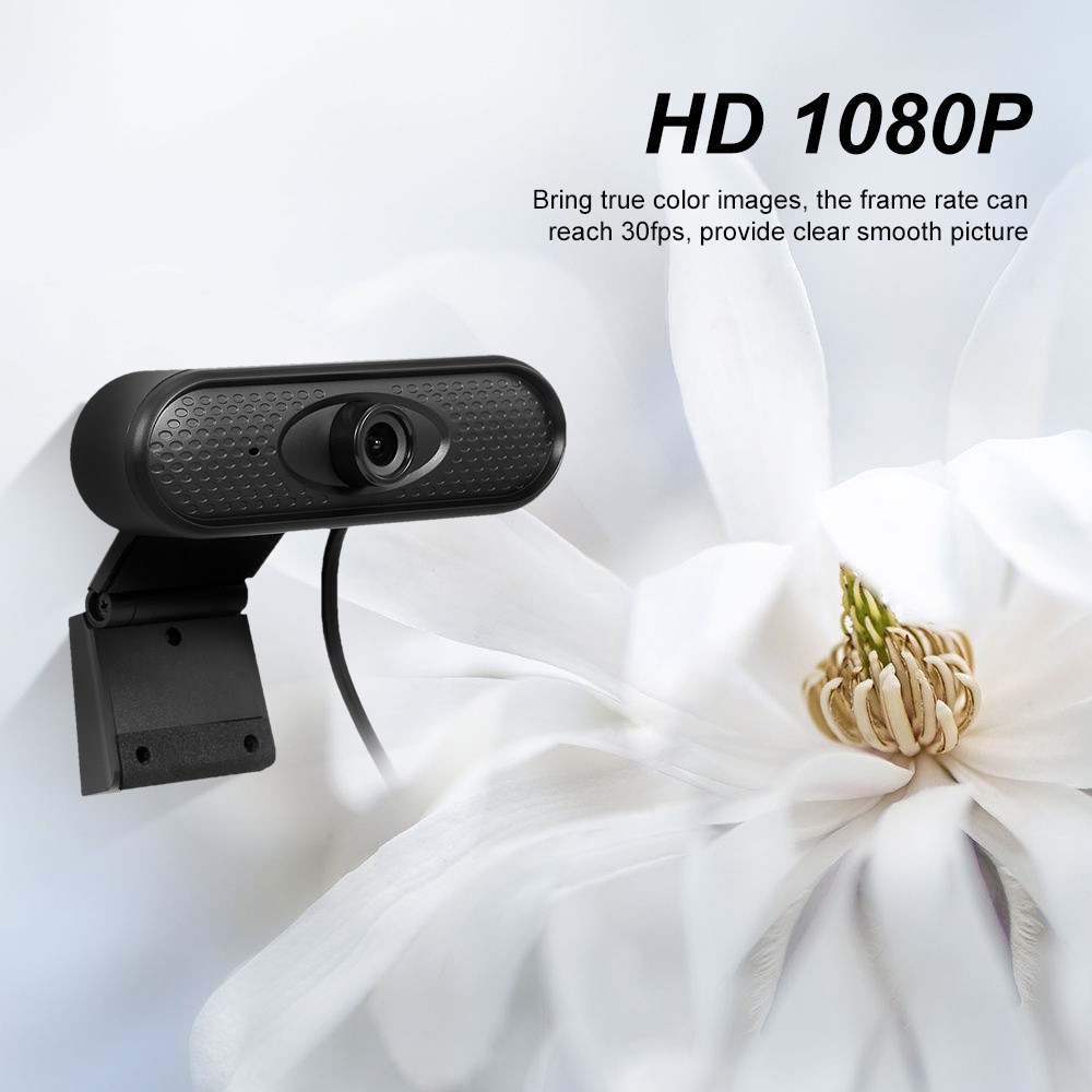 Smart HD 1080P USB Webcam Video Cam PC Desktop Laptop Camera for Windows 10/VI