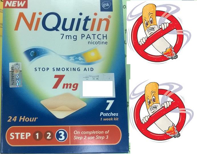 No Smoking Patch 7mg (IRELAND) x 7 ( (end 7/18/2019 7:15 AM)