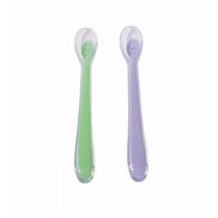 Snapkis Silicone Baby Weaning Spoons (2pcs)