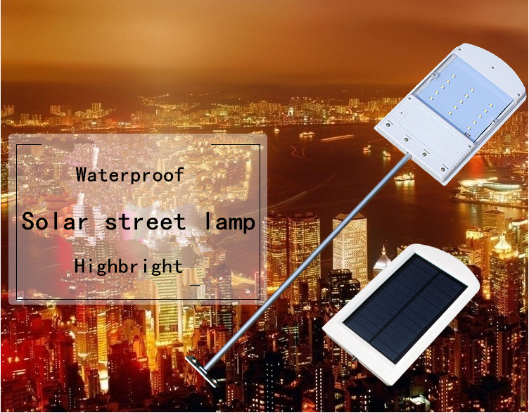 Solar 15 LED Power Light Control Sensor Street Lamp Corridor Spotlight