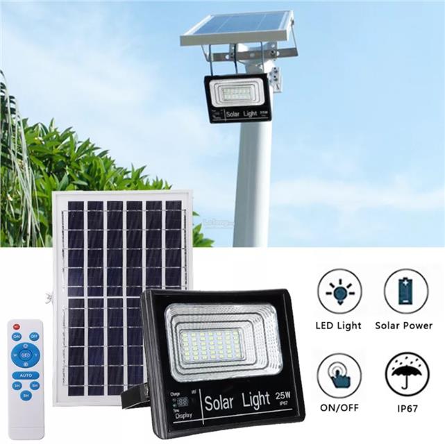Solar Floodlight 60w Outdoor Flood Lights Ip67 Spotlight