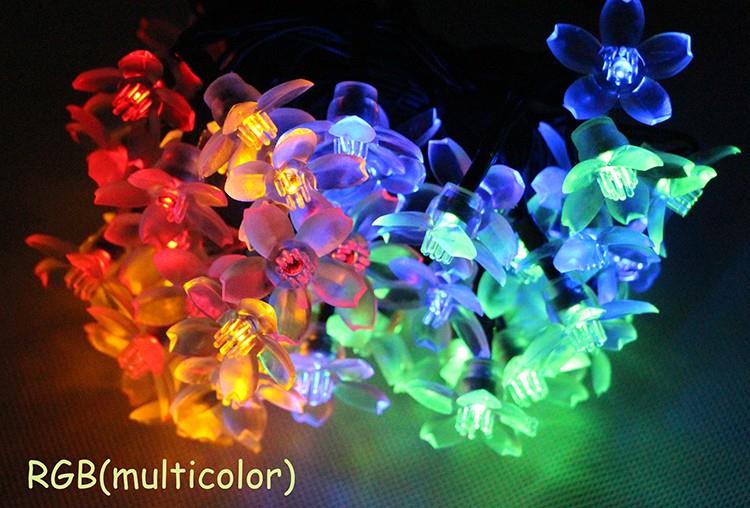 Solar Led String Light 50 Peach Flow End 9 5 2019 10 15 Am Solar Led String Light 50 Peach Flower Garden Lights