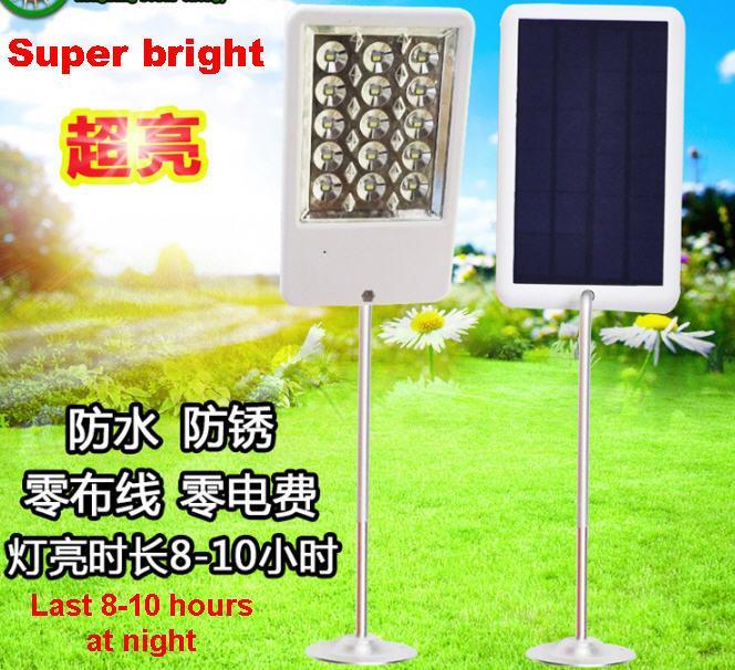 Solar Power Super Bright Street Light with LED Reflector