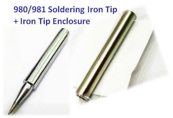 Soldering Iron Tip Enclosure 980-T-B Replacement for Hakko 980/981