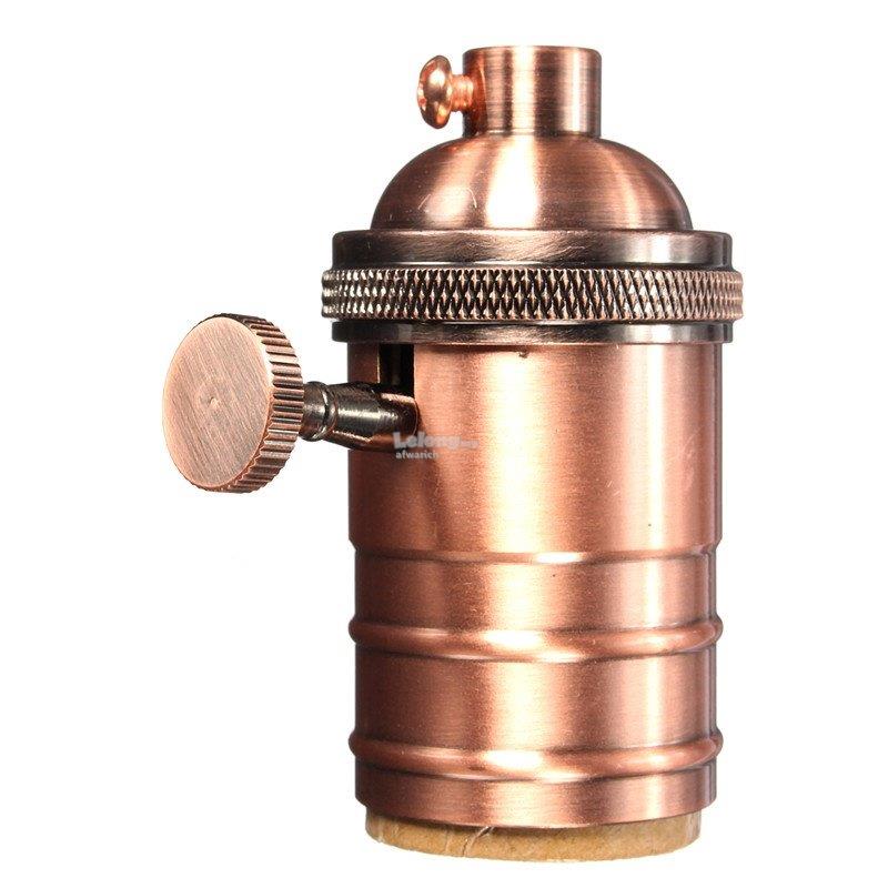 Solid Brass Light Socket 6 Finishes End 3 27 2019 15 Pm Solid Brass Light Socket 6 Finishes Vintage Lamps Pendants