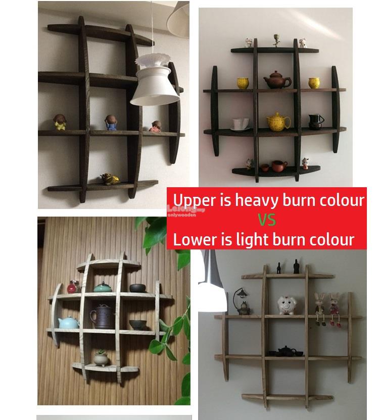 Solid Wood Antique Wall Shelves S End 12 27 2018 10 58 Pm Solid Wood Antique Wall Shelves Shelf Display Decoration Rack