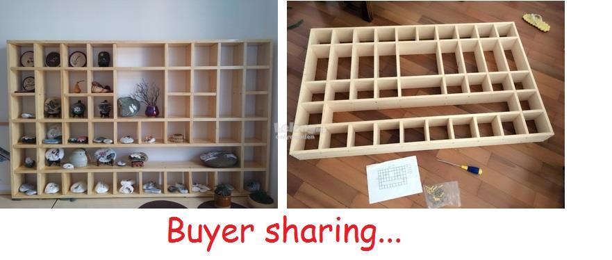 Solid Wood Big Wall Shelves Large L End 1 4 2019 10 01 Pm Solid Wood Big Wall Shelves Large Lattice Shelf Decor Grid Rack