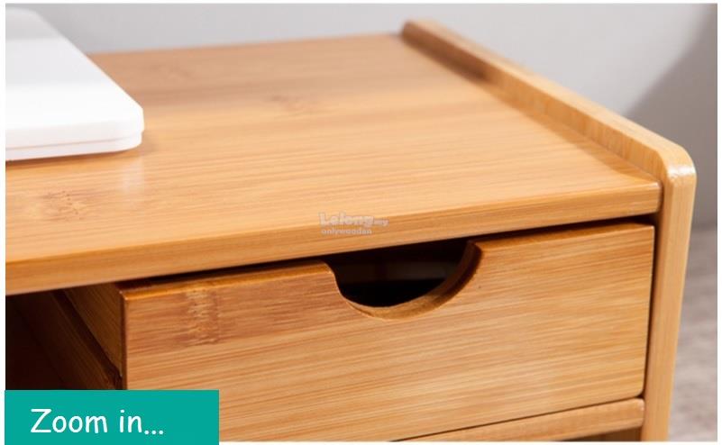 Solid Wood Computer Monitor Shelf D End 3 16 2019 9 15 Pm Solid Wood Computer Monitor Shelf Diy Desktop Keyboard Storage Rack