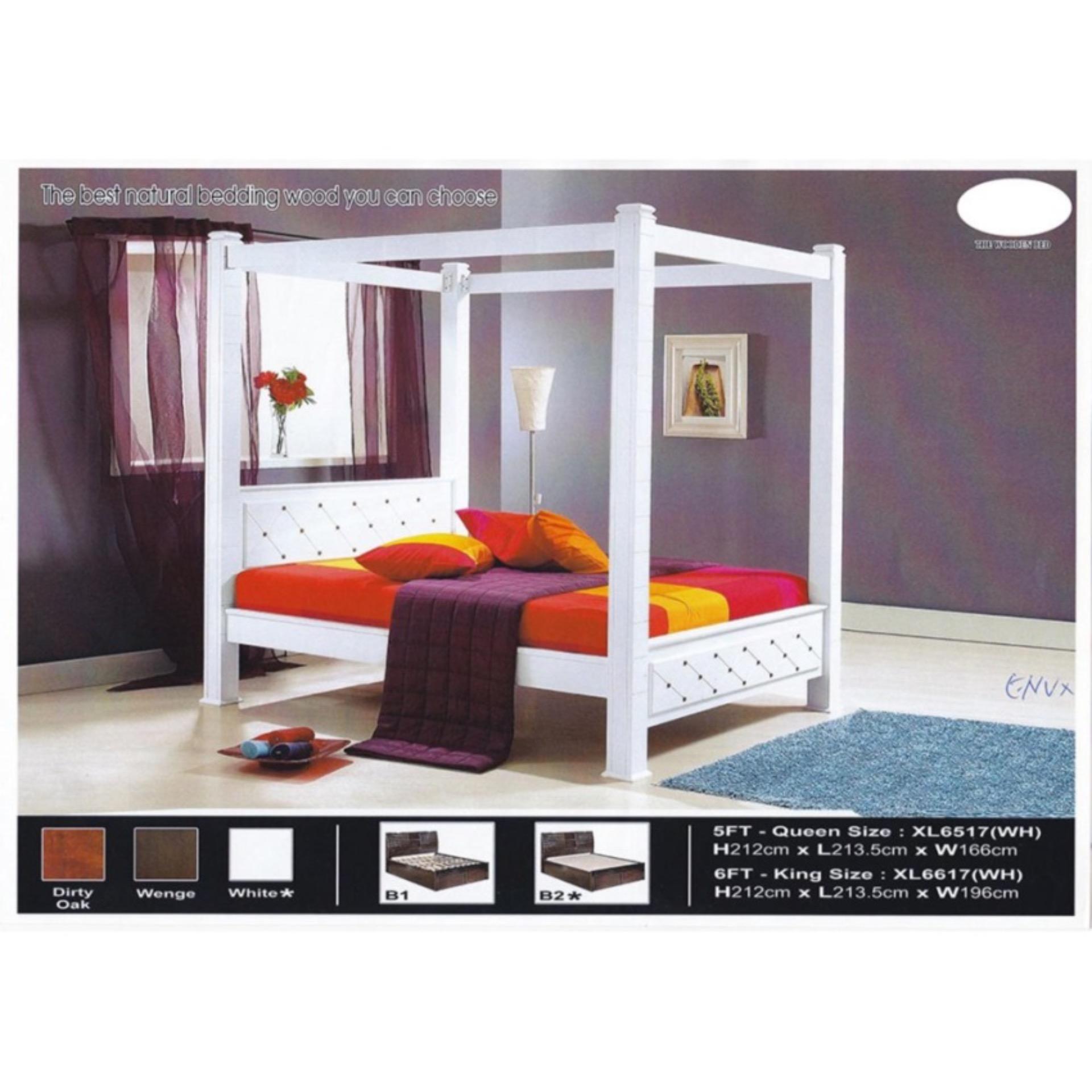 Solid Wood Strong King Size Wooden B End 5 9 2021 12 00 Am Solid Wood Strong King Size Wooden Bed Frame Katil Tidur