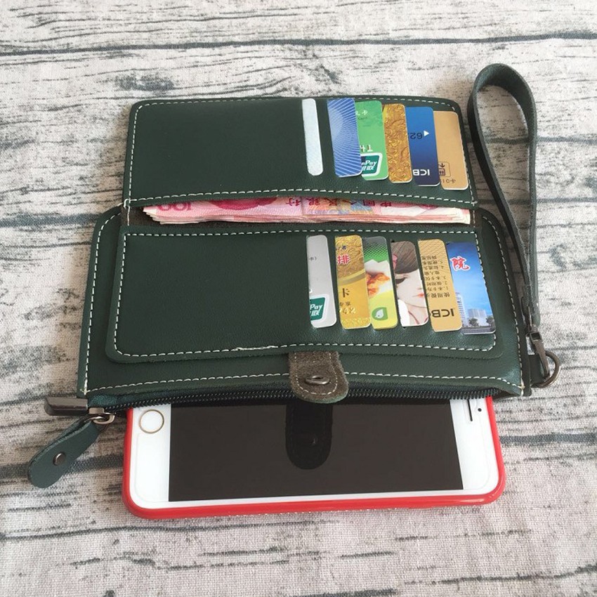 Sona Tile Long Purse Beg Wallet Bag Phone Dompet Pouch