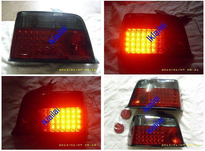 SONAR BMW E36 '92-98 4Door LED Tail Lamp [Red/Smoke]
