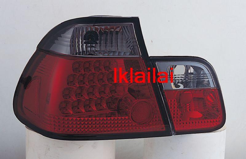 SONAR BMW E46 4Door '98 / '02 LED Tail Lamp [RED/SMOKE LENS]