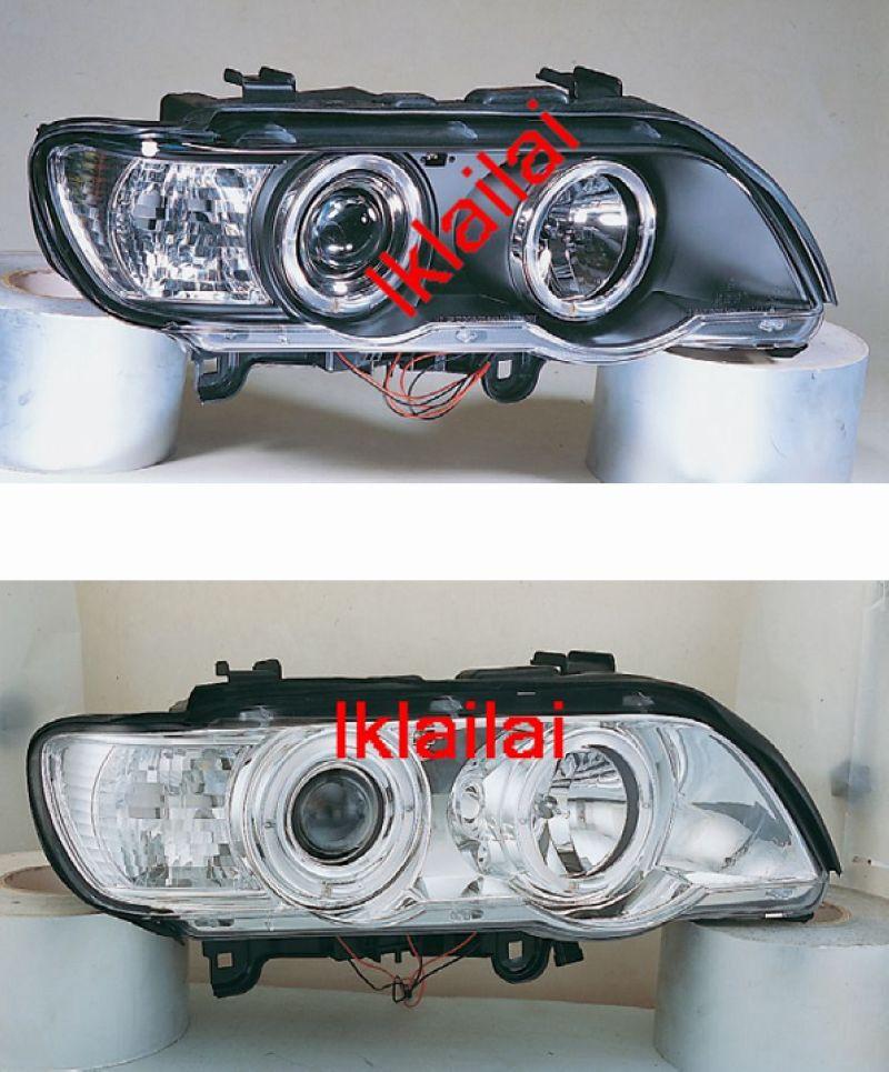 SONAR BMW X5 E53 Projector Head Lamp With Ring