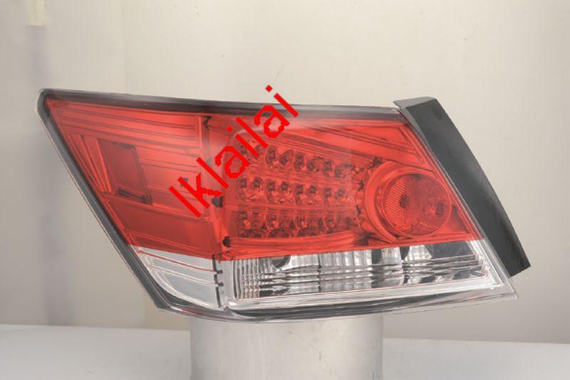 SONAR Honda Accord '08-10 LED Tail Lamp Red/Smoke [1-pair]