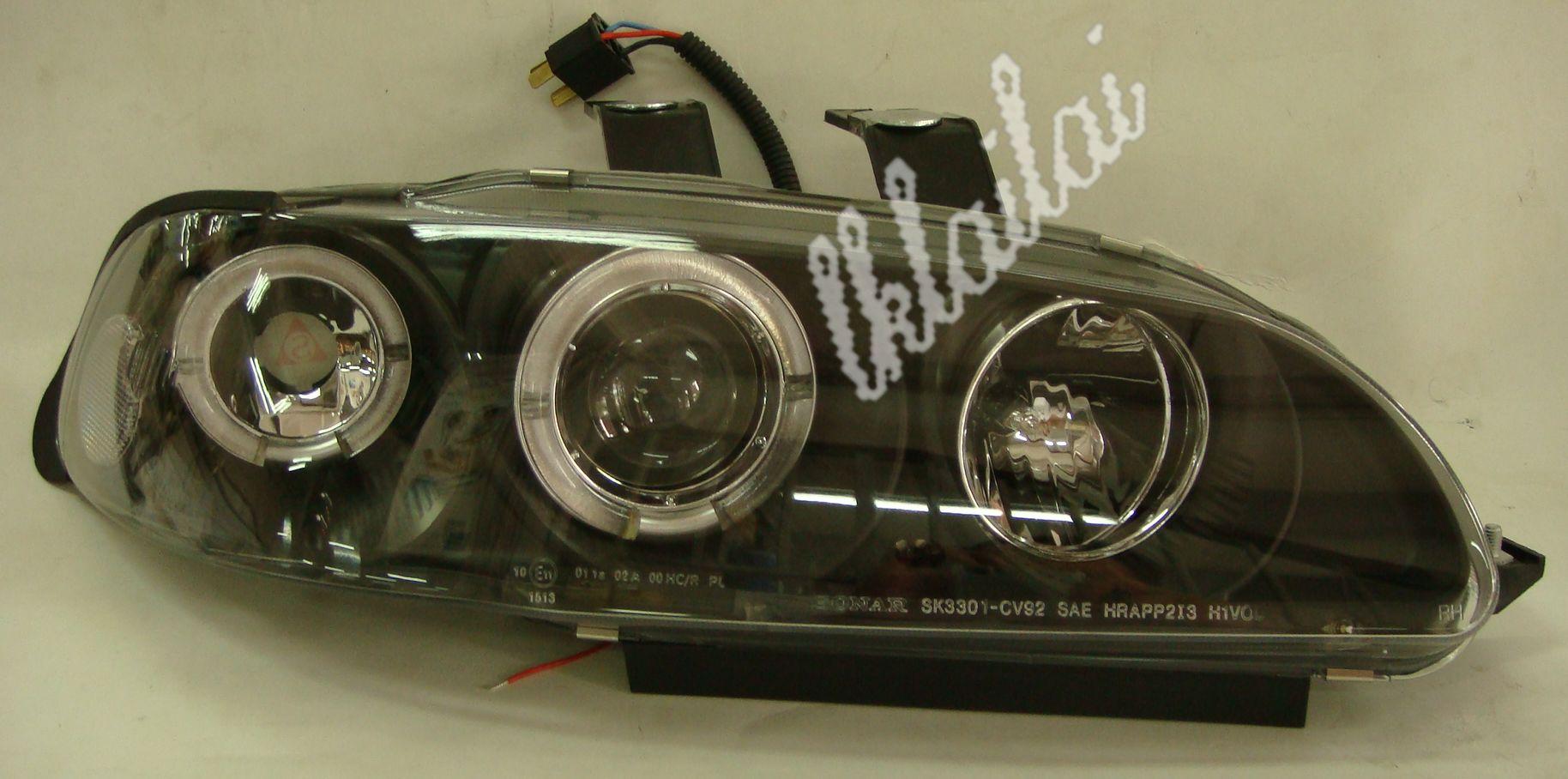 SONAR Honda Civic EG '92-95 4D LED Ring Projector Head Lamp