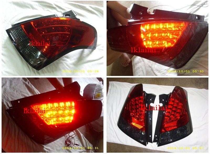 SONAR Suzuki Swift '05 LED Tail Lamp [Red Smoke]