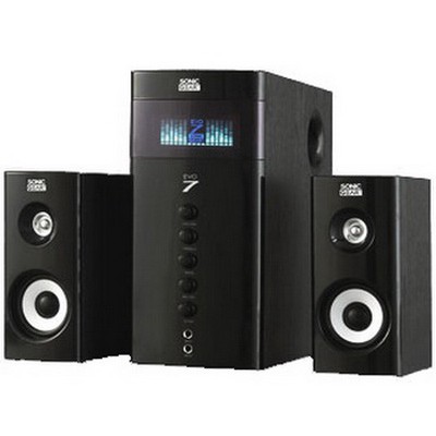 Sonic Gear Evo 7 Pro 2.1 Multimedia Speaker (Black) 2.1 Channel Speaker bass