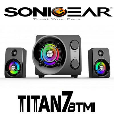 SONICGEAR TITAN 7 BTMI LED 2.1 SPEAKE (end 7/4/2018 2:15 PM)