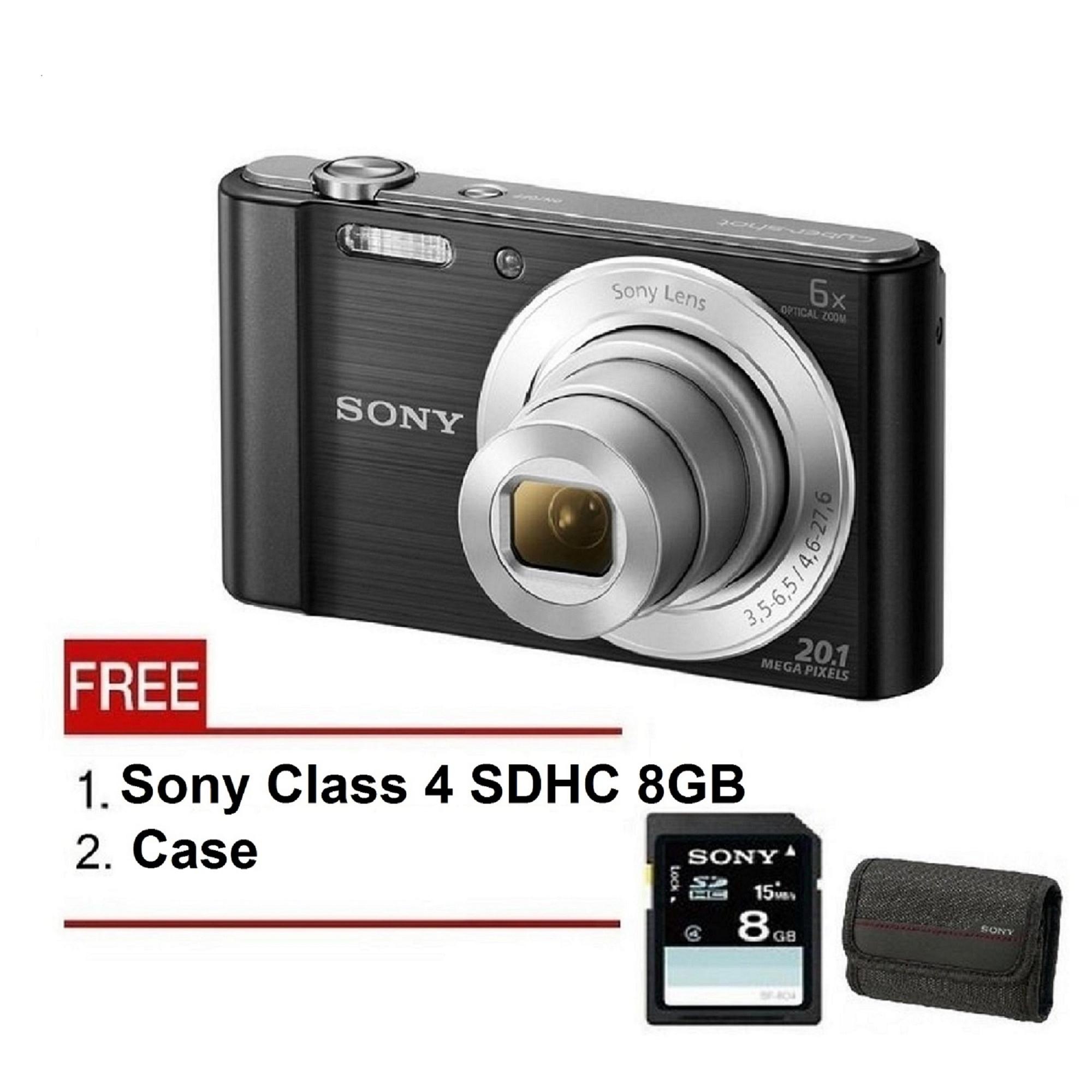 Sony Digital Camera Cyber-Shot Compact Type DSC-W810 Black Colour (Ori