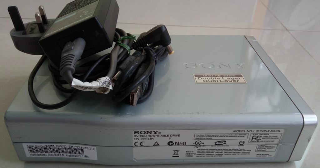 Sony dvd rw drx s70u driver for mac