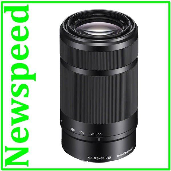 New Sony NEX E Mount 55-210mm F4.5-6.3 E-Mount SEL55210 Lens (Black)