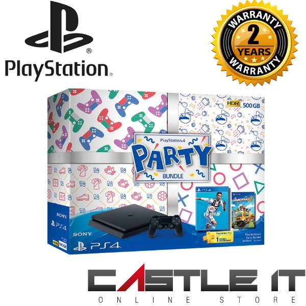 ps4 slim 500gb party bundle