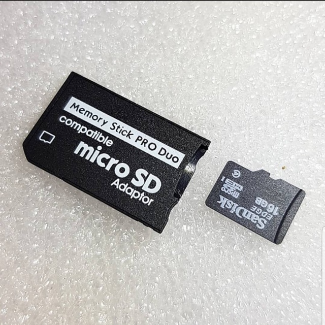 Sony PSP Kad Mikro SD ke PSP Kad Micro SD Card to PSP Memory Stick